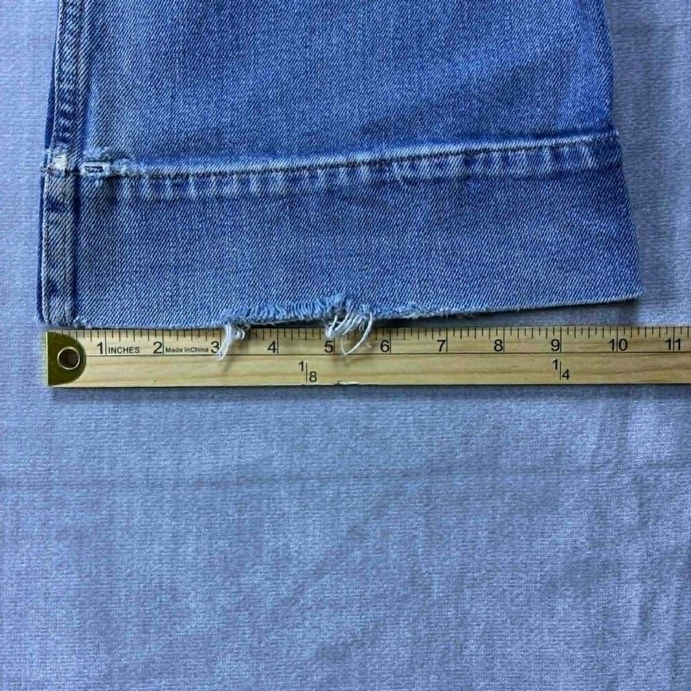 Rivet & Thread Jeans Womens Size 28 Wide Leg Light Wash High Rise Denim USA - Picture 8 of 8